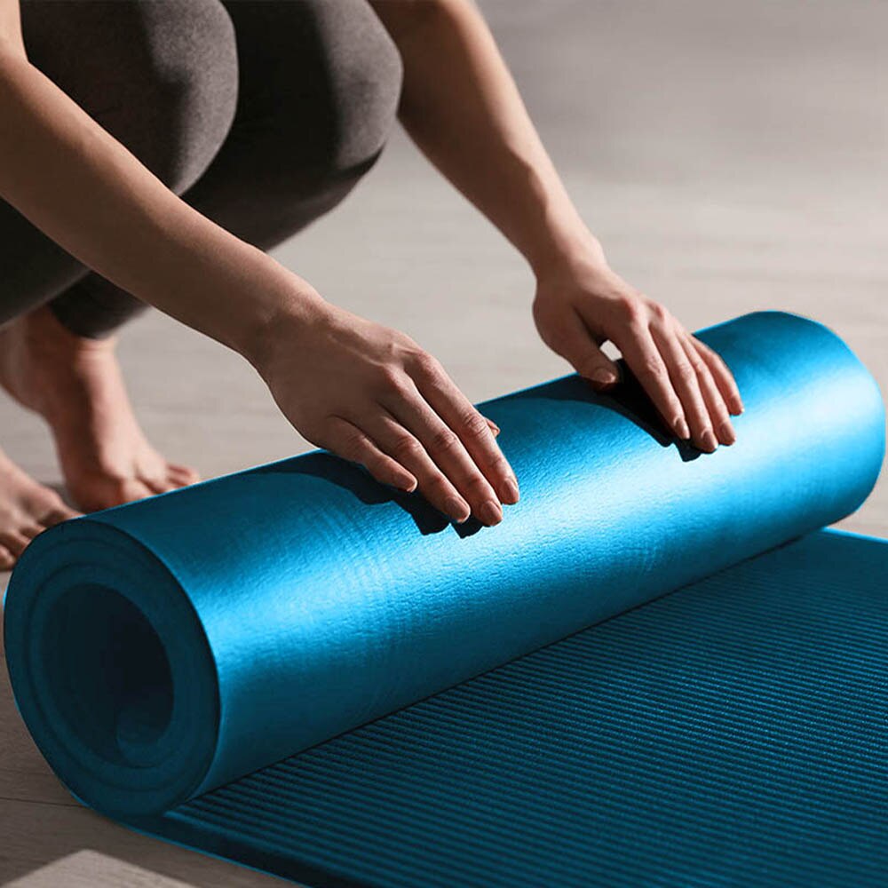 Tapis De Yoga/mousse NBR 190x80x1,5 Cm - Antidérapant, Imperméable - Pour Fitness, Pilates, étirements à Domicile