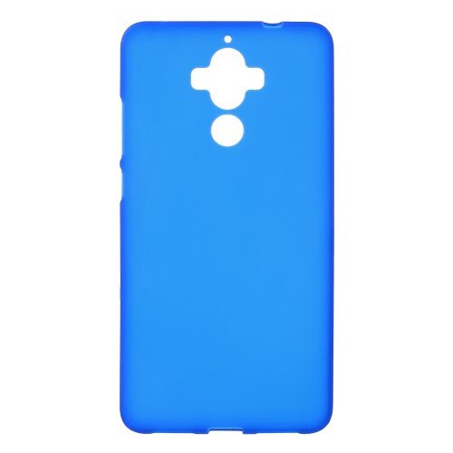 Carcasa Huawei Mate 9, Protectie Spate si Lateral, Silicon, Culoare Dark Blue