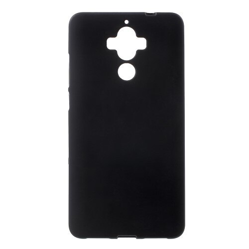 Husa Huawei Mate 9, Carcasa Spate, Silicon, Ultraslim, Culoare Negru