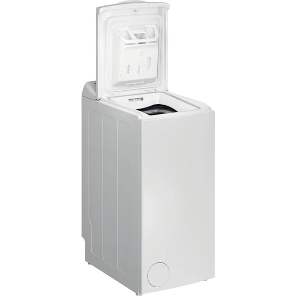 Masina de spalat cu incarcare superioara, Indesit BTW S60400 EU/N, clasa energetica C, capacitate 6 kg, 1000 rpm, alb
