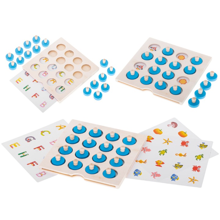 Пъзел за деца, дървен