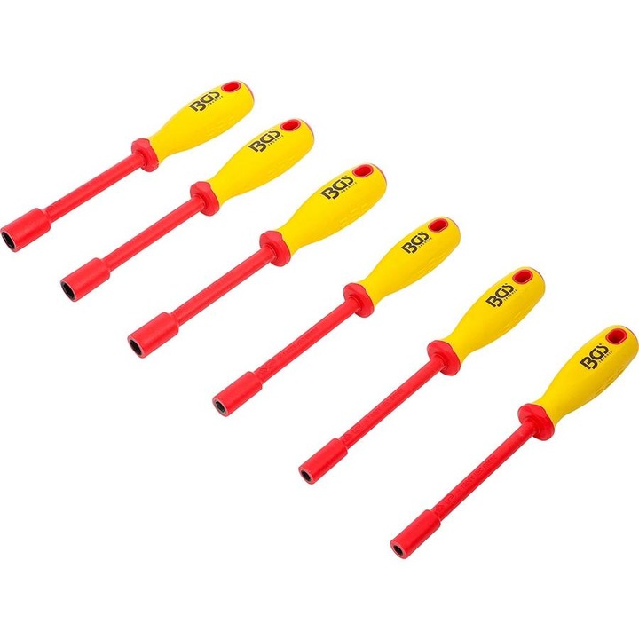 BGS anyacsavarhúzó készlet szigetelt 5.5 - 12 mm 6 db