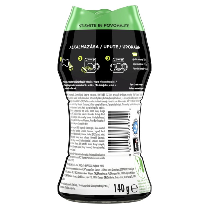 Margele de parfum Lenor Unstoppables pentru spalat cu Ariel Illat, 140g