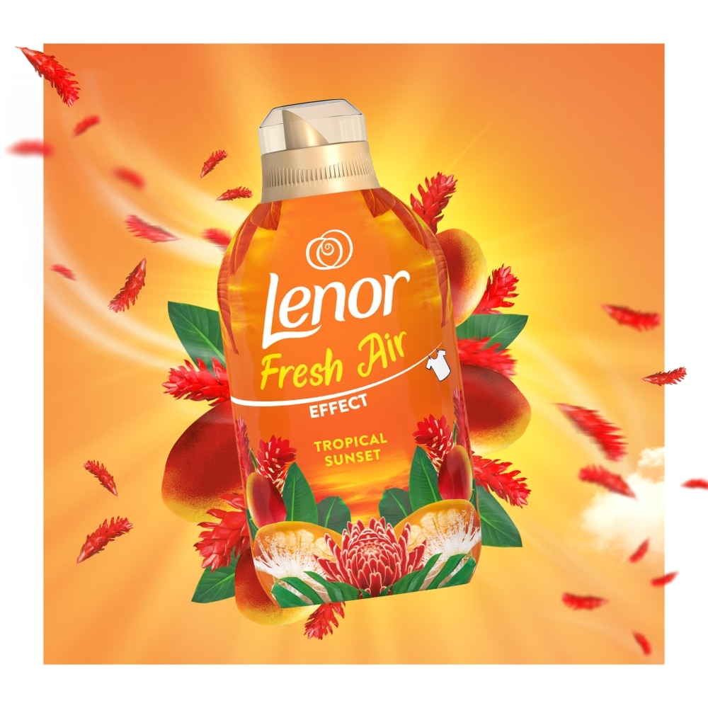 Lenor Fresh Air Effect Tropical Sunset textilöblítő 33 mosáshoz - eMAG.hu