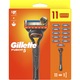 Gillette Fusion5 férfi borotva, 1 Gillette 5 pengés borotva, Pengeutántöltő, Precíziós trimmelő, 5 pengével az alapos és hosszan tartó borotválkozásért