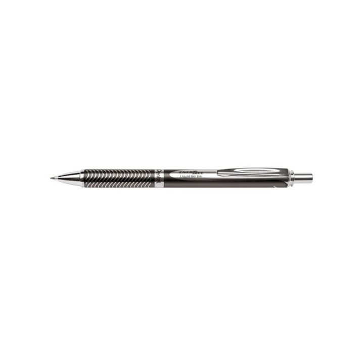Pentel energel bl-407 0,35mm nyomógombos fém fekete rollertoll