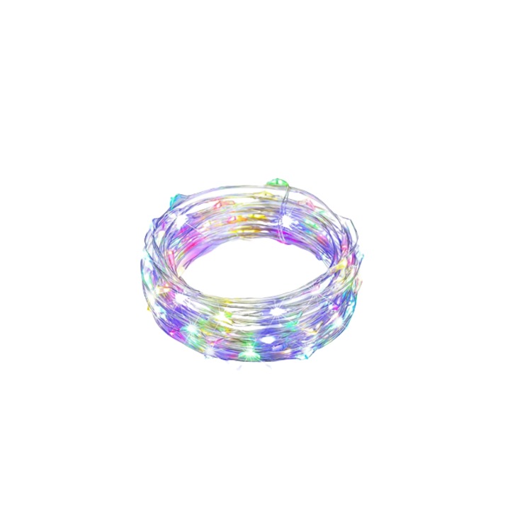 Led fényfüggöny, 3x2 m - Színes - MS-681