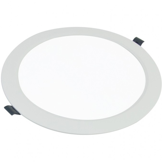 Spot LED Lightex 305AL0003052, 24W, 1950 lm, temperatura lumina rece (6000K), 220V, diametru 29.5 cm, Alb, Clasa energetica G