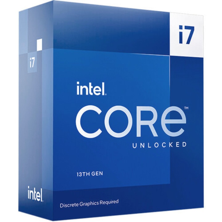 Процесор Intel® Core™ i7-13700KF Raptor Lake, 3,4 GHz, 5,4 GHz турбо, 30 MB, Socket 1700