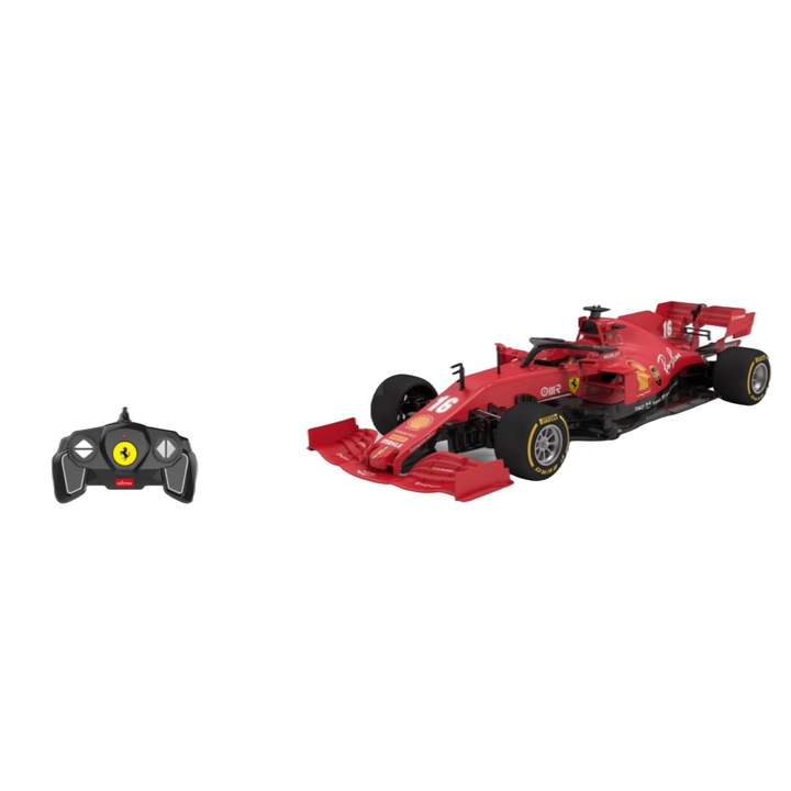 Masina Ferrari SF1000 Rastar, 1:16, Cu telecomanda, Plastic, Rosu