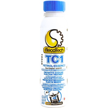 Tratament preventiv injectoare Mecatech TC1 Benzina, 200 ml Tratament preventiv injectoare Mecatech TC1 Benzina, 200 ml