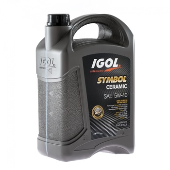 Ulei motor IGOL Symbol Ceramic, 5W40, 5L Ulei motor IGOL Symbol Ceramic, 5W40, 5L
