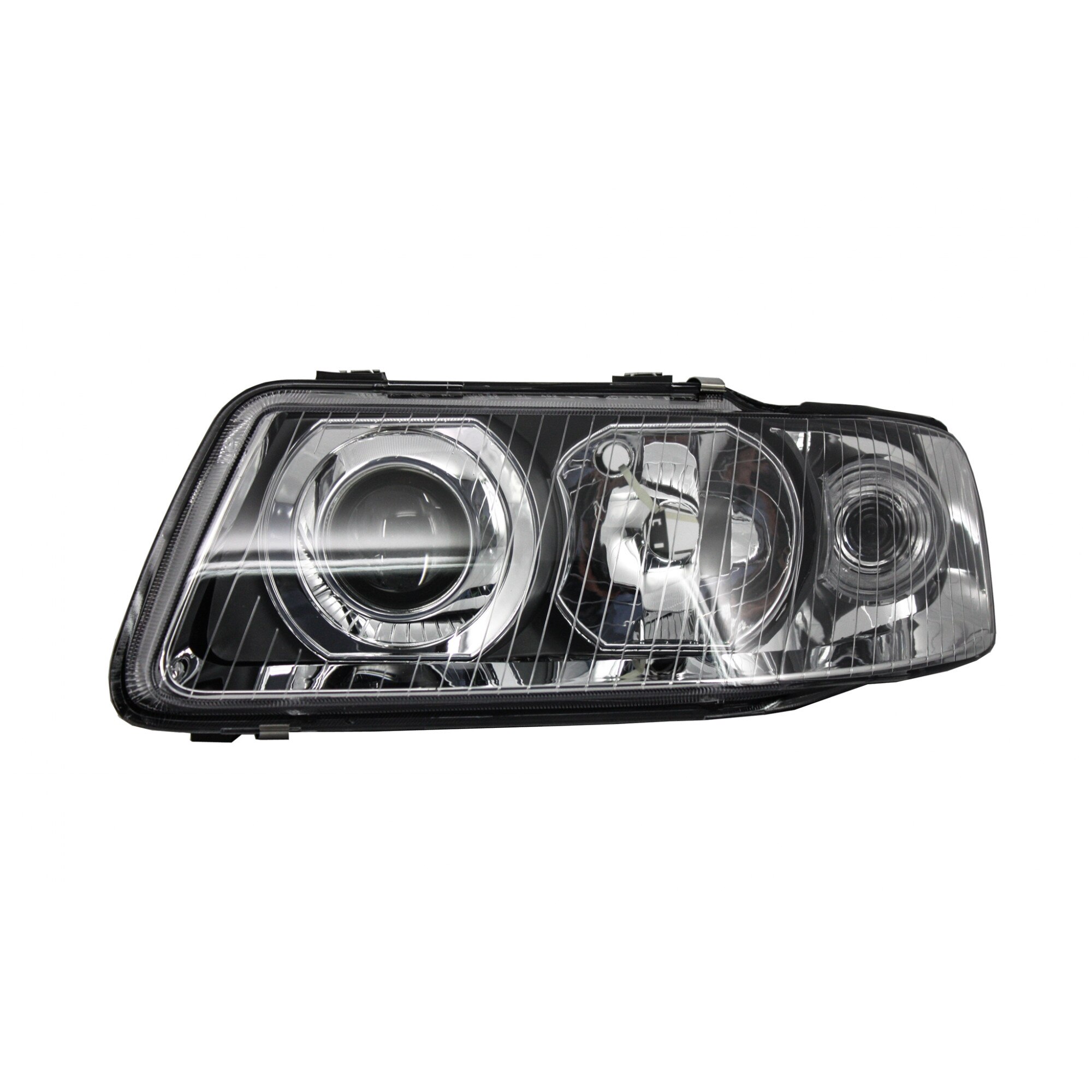 Far Stanga compatibil cu Audi A3 8L (2000-2003) Fundal Crom