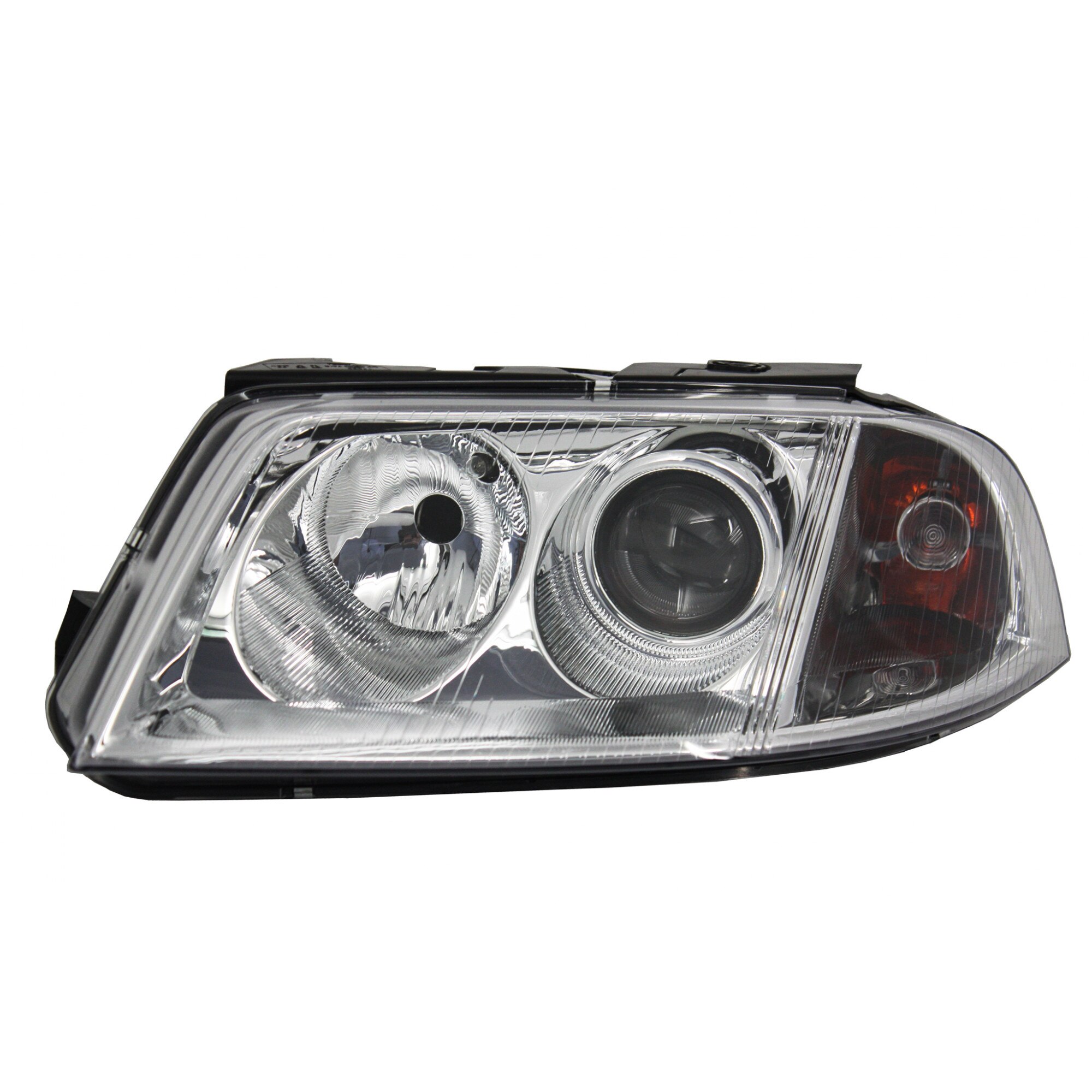 Far Dreapta compatibil cu VOLKSWAGEN Passat 3BG (2000-2005) Fundal Crom