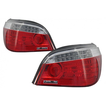 Stop Dreapta compatibil cu BMW Seria 5 E60 (2007-2010) LCI Rosu Clar Stop Dreapta compatibil cu BMW Seria 5 E60 (2007-2010) LCI Rosu Clar