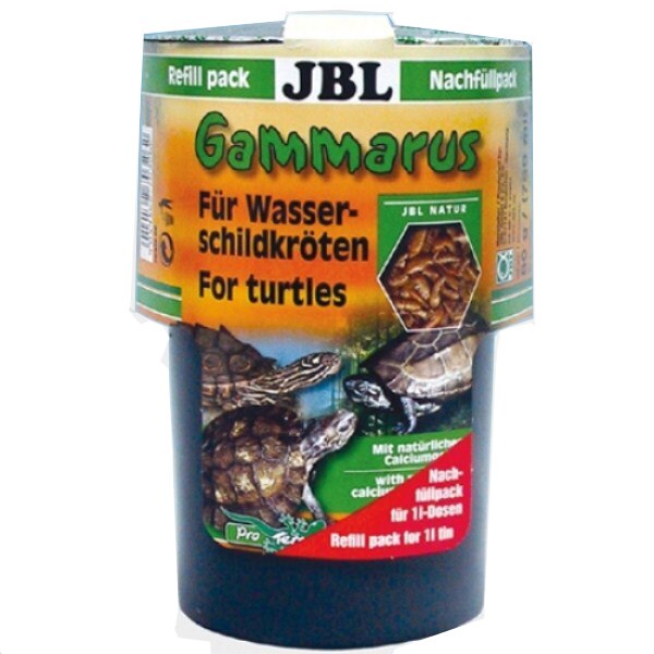 Hrana pentru broaste testoase JBL Gammarus Refill, 80 g