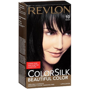 Vopsea de par Revlon ColorSilk 10 Black Vopsea de par Revlon ColorSilk 10 Black