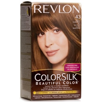 Vopsea de par Revlon ColorSilk 43 Medium Golden Brown