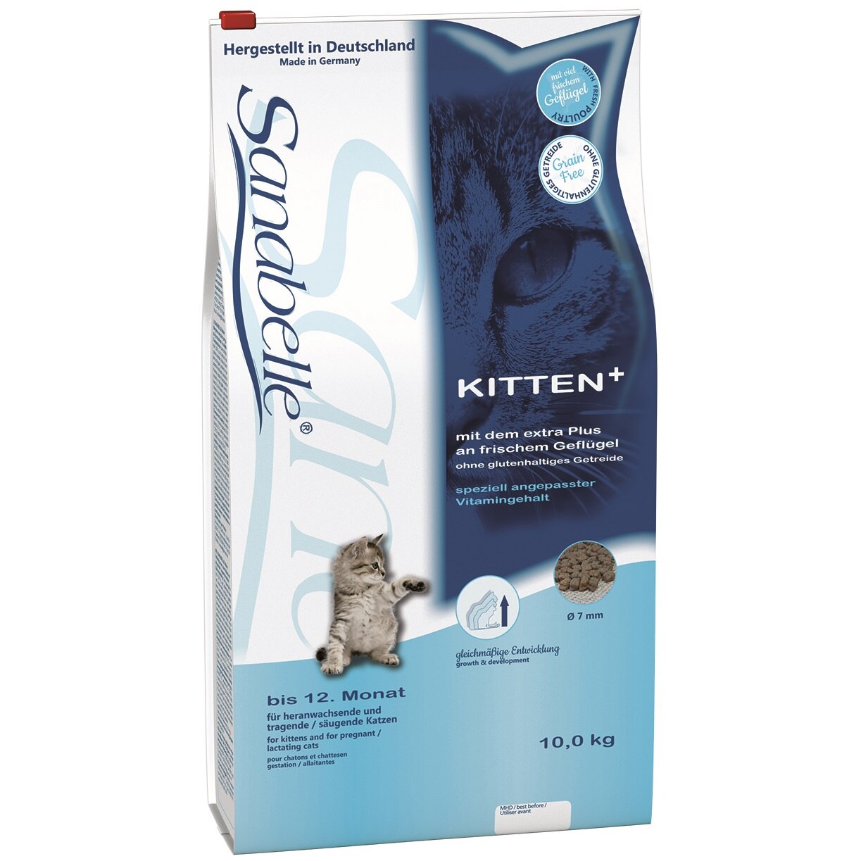 Hrana uscata pentru pisici Sanabelle Kitten, 10kg