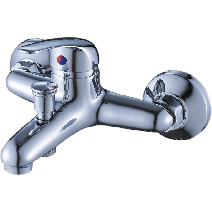 Смесител за вана Whale Месинг, Хромирано покритие