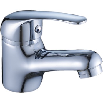 Baterie lavoar Seal monobloc, monocomanda, alama, finisaj cromat Baterie lavoar Seal monobloc, monocomanda, alama, finisaj cromat