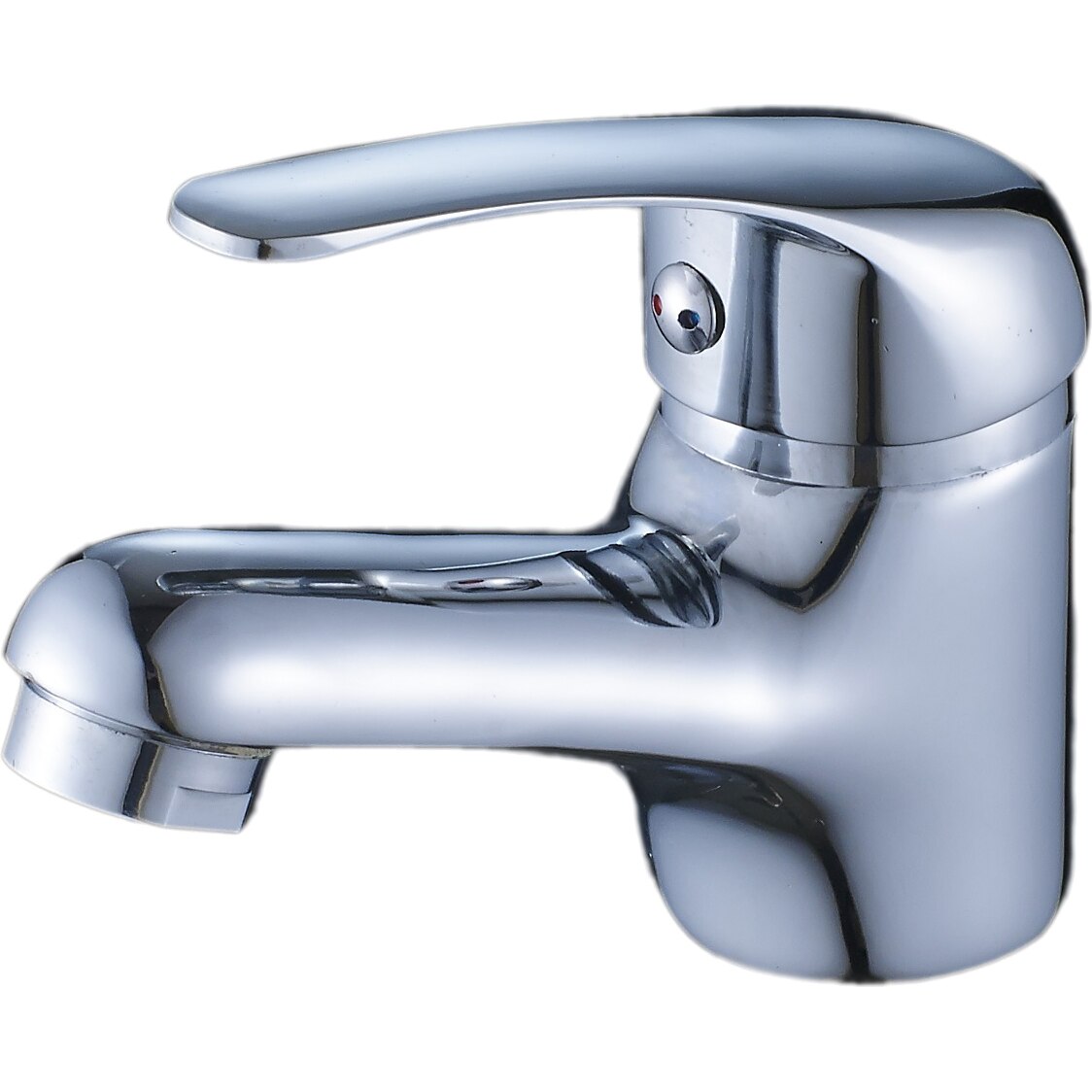 Baterie lavoar Whale, monocomanda, alama, finisaj cromat