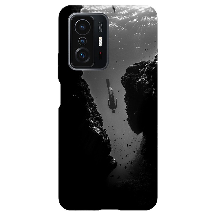 Калъф, съвместим с Xiaomi Mi 11 Pro модел Гмуркане, Силикон, TPU, Обратно