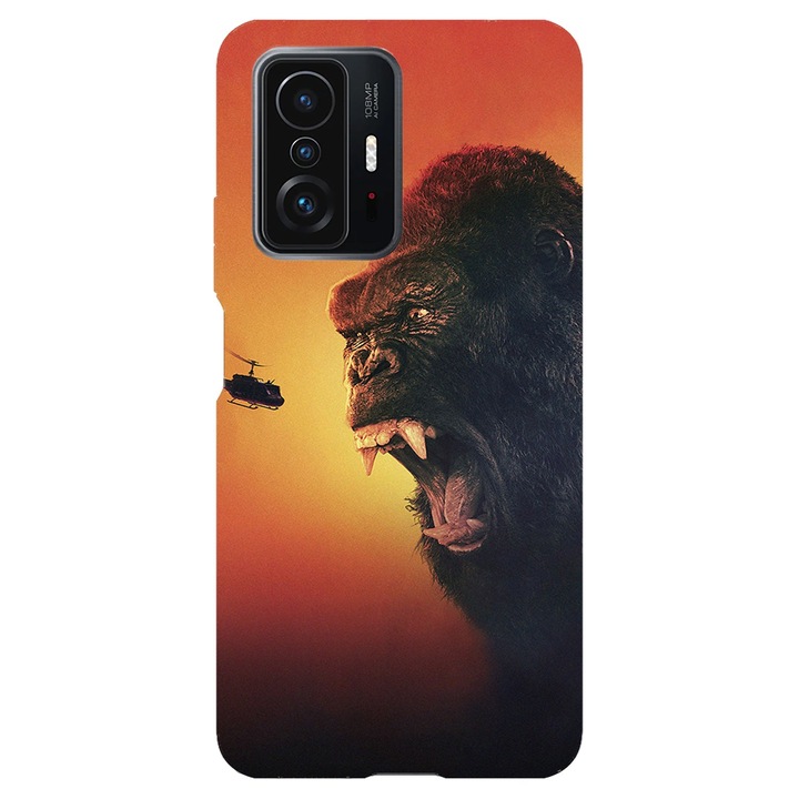 Капак, съвместим с Xiaomi Redmi Note 11 Pro модел King Kong, силикон, TPU, обратно