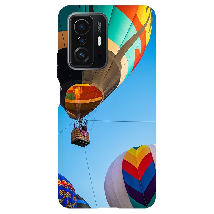 Капак, съвместим с модел Xiaomi Mi 10T Lite Балони с горещ въздух, силикон, TPU, обратно