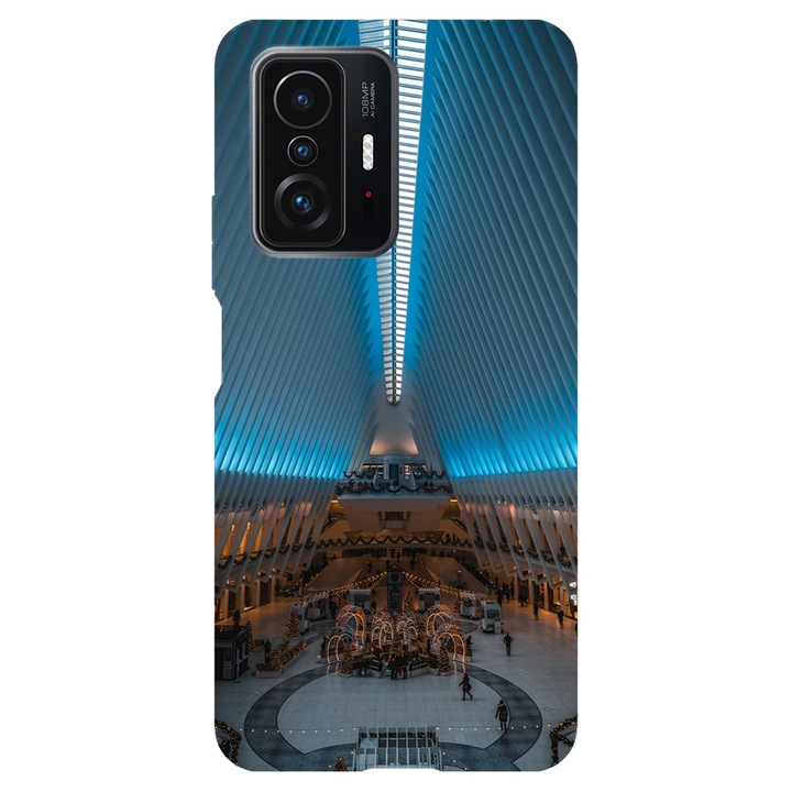 Капак, съвместим с Xiaomi Redmi Note 11 Pro модел Santiago Calatrava World Trade Center, силикон, TPU, обратното