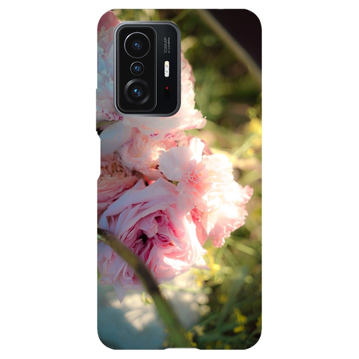 Капак, съвместим с Xiaomi Redmi Note 11 Pro модел Peony pink, Silicone, TPU, Viceversa