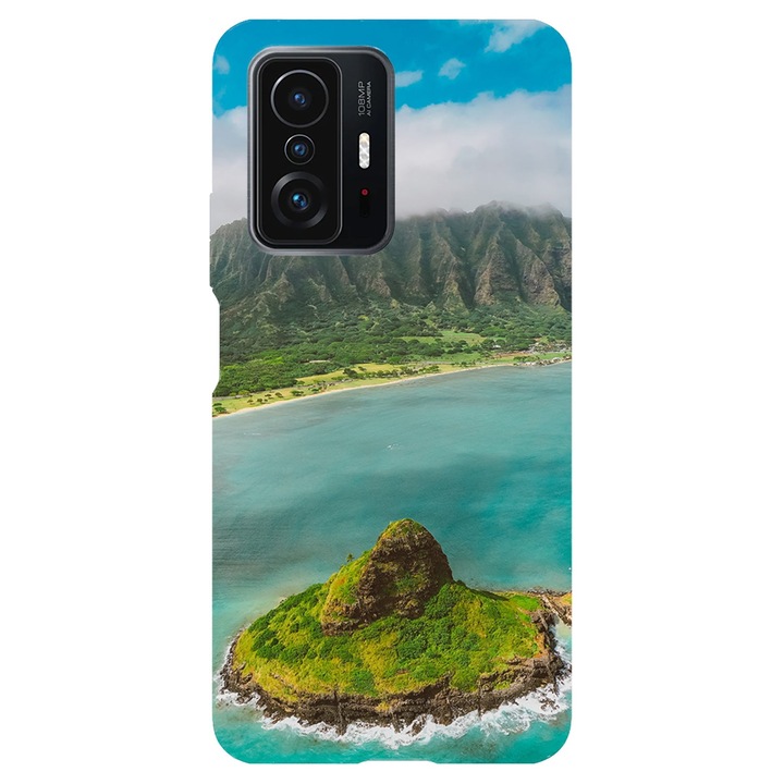 Кейс съвместим с Xiaomi Redmi Note 11 Pro модел Малък остров, Силикон, TPU, Обратно