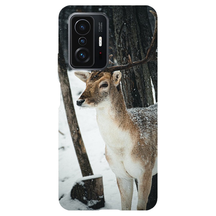 Капак, съвместим с Xiaomi Redmi Note 11 Pro модел Твърде рано, силикон, TPU, обратното