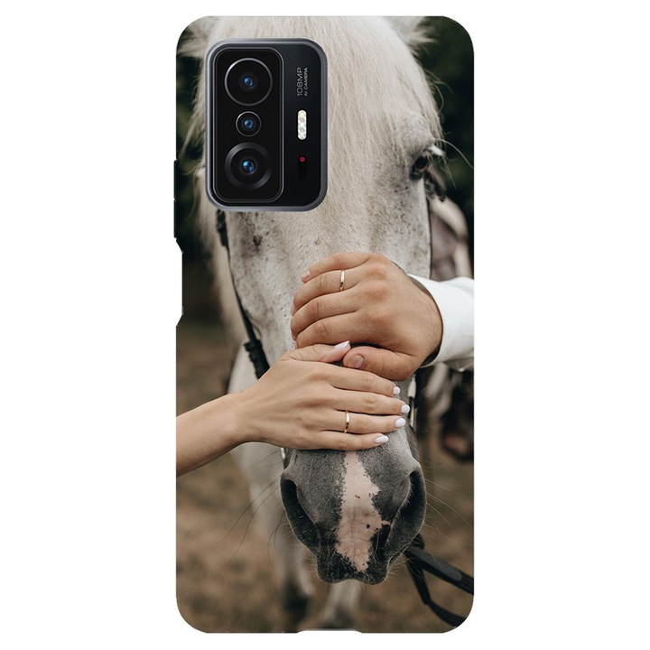 Капак, съвместим с Xiaomi Mi 11 Pro модел Weeding Photo, силикон, TPU, обратно