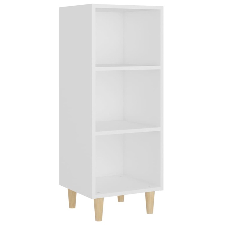 VidaXL fehér szerelt fa tálalóasztal 34,5 x 32,5 x 90 cm 812375
