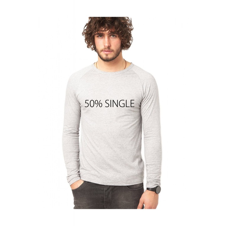 Bluza gri, barbati, 50% Single