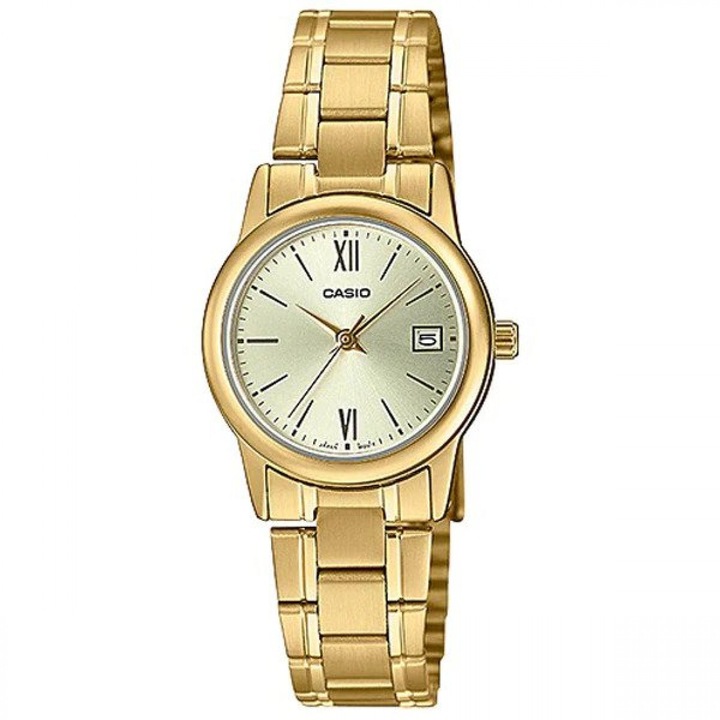Дамски часовник Casio, Collection LTP-V0 LTP-V002G-9B3, Аналогов