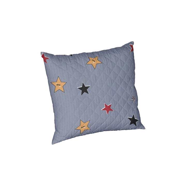 Perna Night, microfibra matlasata Alcam, 70x70 cm, multicolor