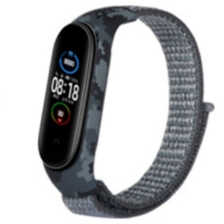 Каишка за фитнес гривна, съвместима с Xiaomi Mi Band 3 / 4 / 5 / 6 от ...