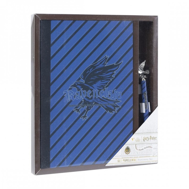 Дневник с химикалка Harry Potter Ravenclaw, A5, 2700000464, син