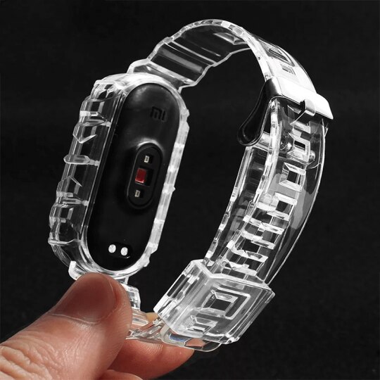 Комплект от 2 каишки за Xiaomi Mi Band 5 / 5 NFC гривна, изработени от ...