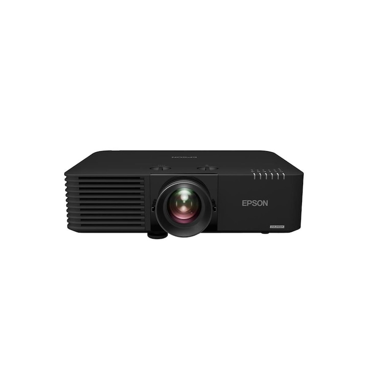 Безжичен видео проектор, Miracast, лазерен EPSON EB-L735U, WUXGA 1920 x 1200, 7000 лумена, контраст 2500000:1, черен