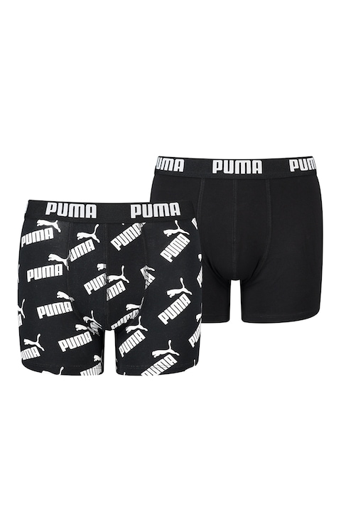 Puma, Боксерки с лого, 2 чифта, Черен