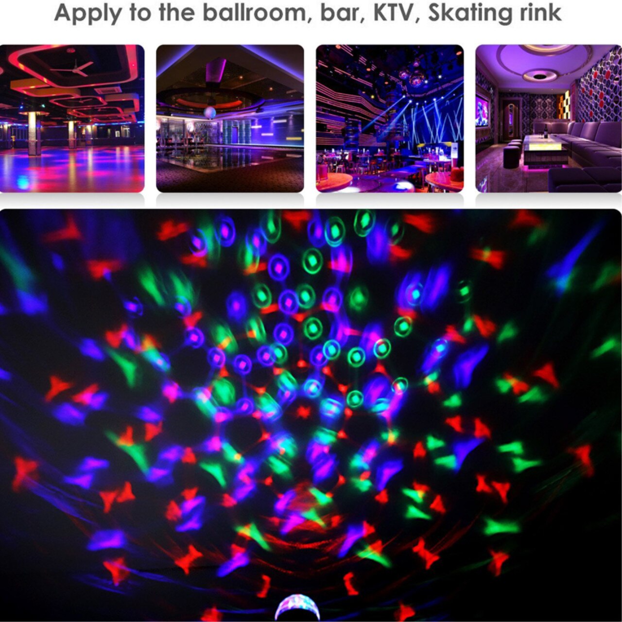 blood aesthetic Sanctuary Lampa LED RGB pentru petreceri - eMAG.ro