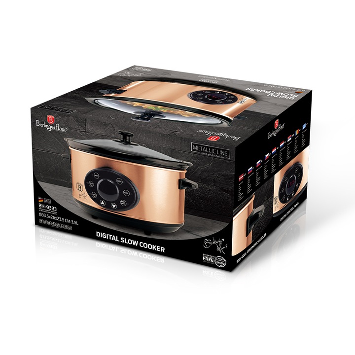 Уред за Бавно готвене Berlinger Haus BH 9383 Black rose gold