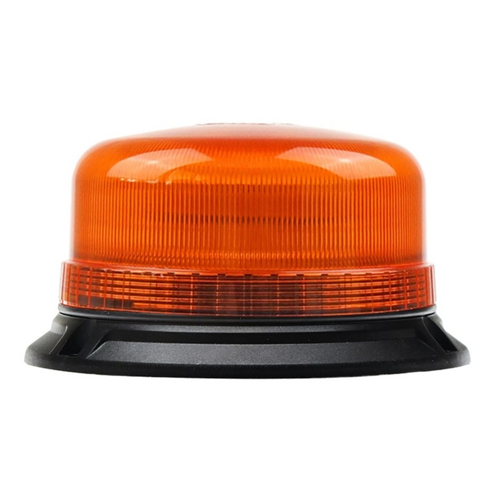 Figyelmeztető lámpa, LED, 12/24 V, 136 x 68 mm, narancssárga/fekete