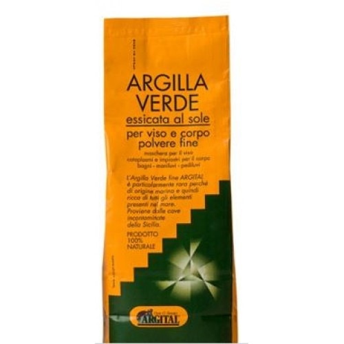 Argila verde, ARGITAL, pentru uz extern, pulbere fina - 2,5 kg