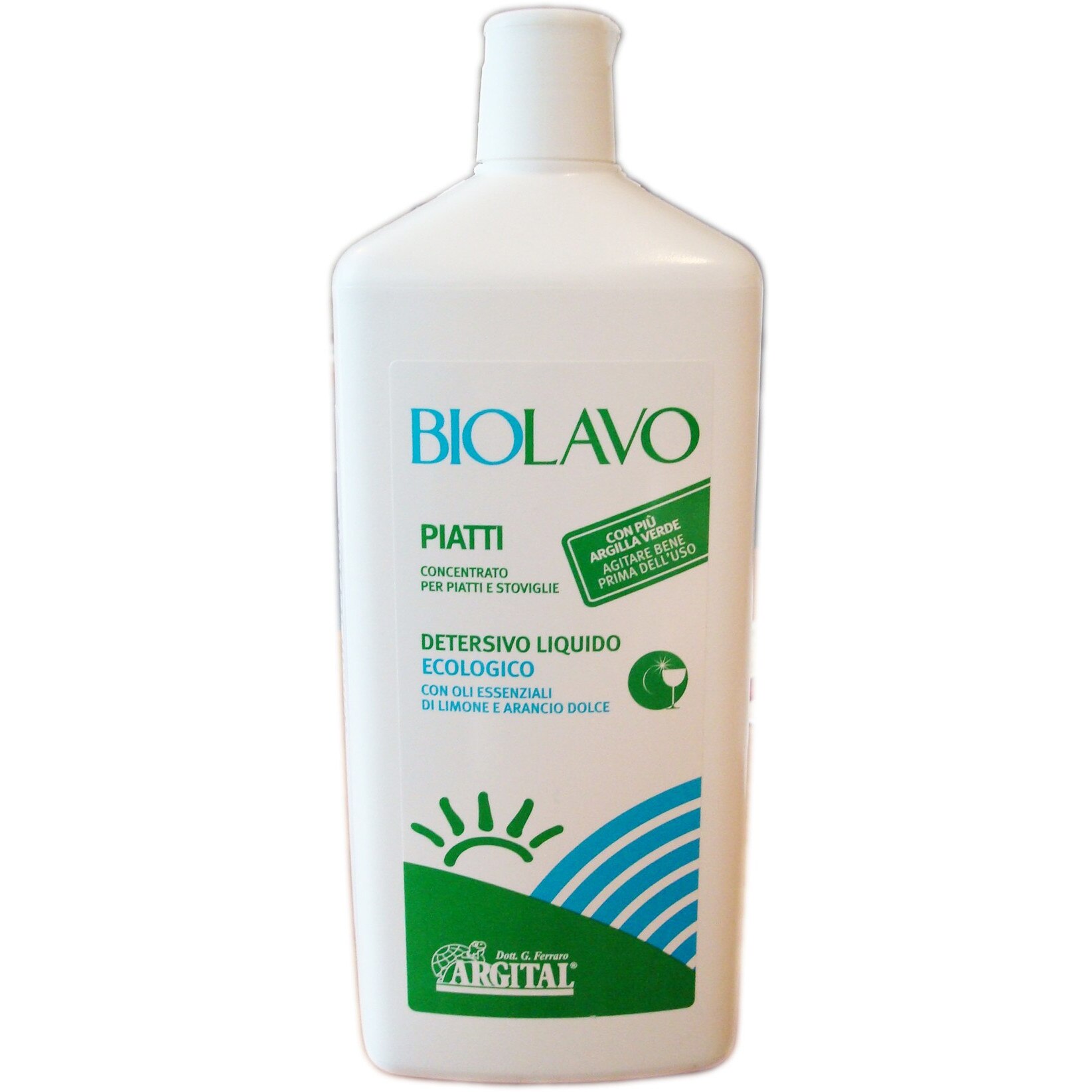 Detergent super- concentrat de vase, ARGITAL, cu lamaie BIOLAVO - 1L