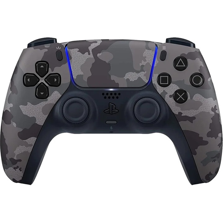 Безжичен контролер Wireless PlayStation 5 (PS5) DualSense, Gray Camouflage