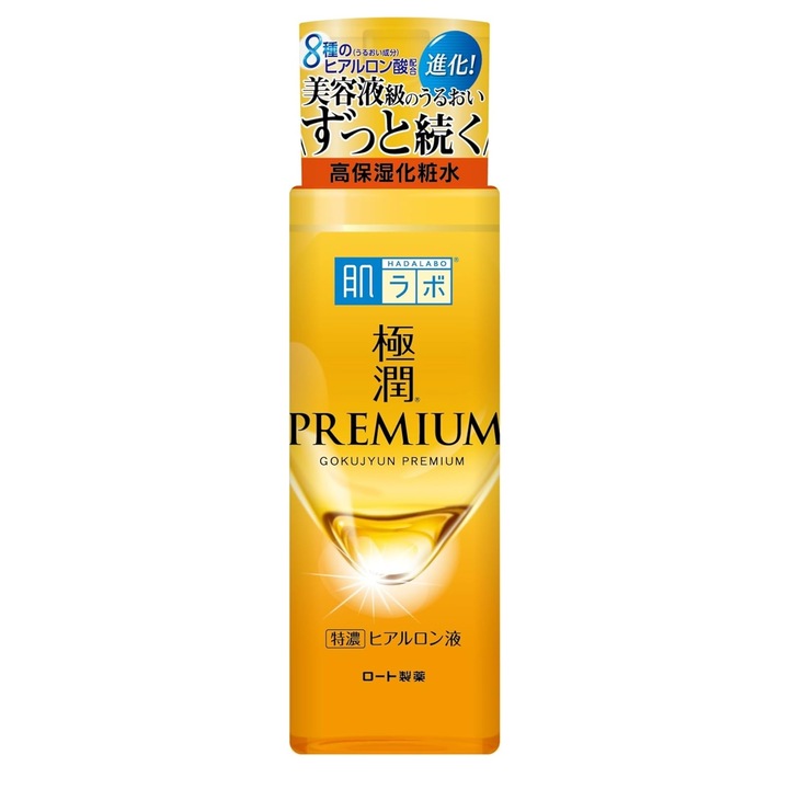 Хидратиращ лосион със 7 вида хиалуронова киселина Hada Labo Gokujyun Premium Lotion, 170 ml